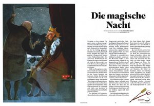 Die magische Nacht, Schweizer Illustrierte
